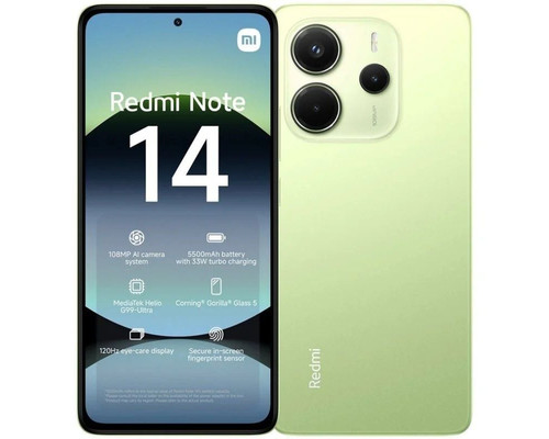 SMARTPHONE XIAOMI NOTE14 8-256 GREE SMARTPHONE XIAOMI NOTE14 8-256 GREE